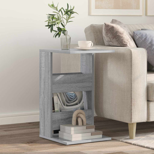 Masă laterală Gri Sonoma 40 x 35 x 60,5 cm Lemn compozit - WALTI WALTI