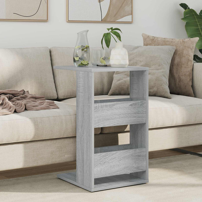 Masă laterală Gri Sonoma 40 x 35 x 60,5 cm Lemn compozit - WALTI WALTI