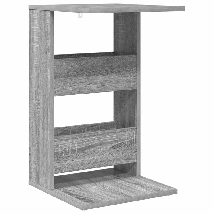 Masă laterală Gri Sonoma 40 x 35 x 60,5 cm Lemn compozit - WALTI WALTI