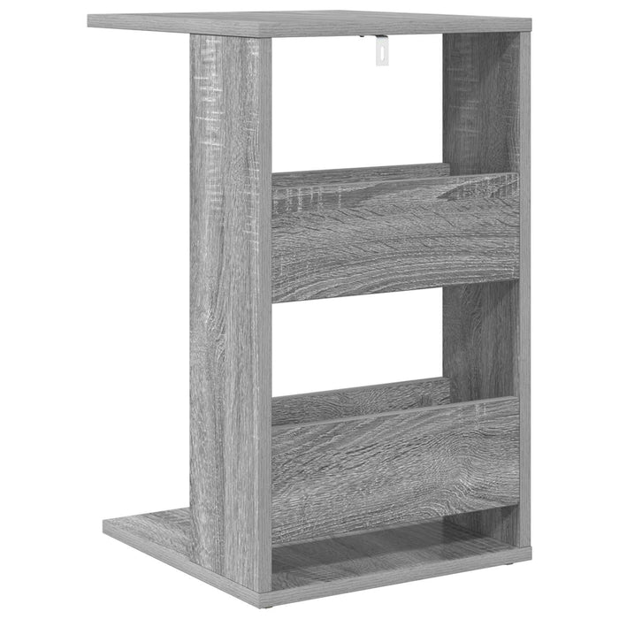 Masă laterală Gri Sonoma 40 x 35 x 60,5 cm Lemn compozit - WALTI WALTI