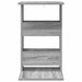 Masă laterală Gri Sonoma 40 x 35 x 60,5 cm Lemn compozit - WALTI WALTI