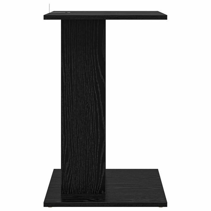 Masă laterală Stejar Negru 45 x 40 x 62,5 cm Lemn compozit - WALTI WALTI
