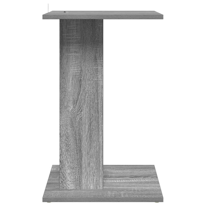 Masă laterală Gri Sonoma 45 x 40 x 62,5 cm Lemn compozit - WALTI WALTI
