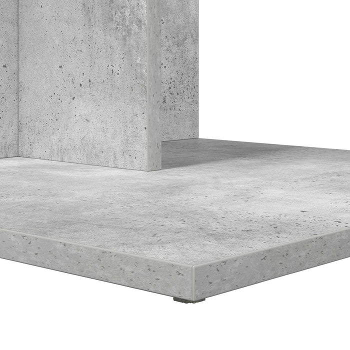 Masă laterală Gri din beton 45 x 40 x 62,5 cm Lemn compozit - WALTI WALTI