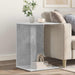Masă laterală Gri din beton 45 x 40 x 62,5 cm Lemn compozit - WALTI WALTI