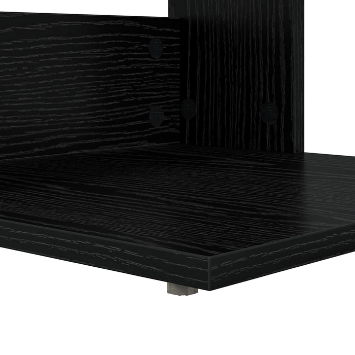 Masă laterală Stejar Negru 40 x 38 x 62,5 cm Lemn compozit - WALTI WALTI