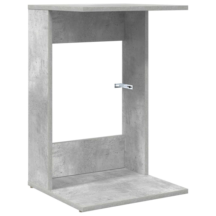 Masă laterală Gri din beton 40 x 38 x 62,5 cm Lemn compozit - WALTI WALTI