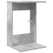 Masă laterală Gri din beton 40 x 38 x 62,5 cm Lemn compozit - WALTI WALTI
