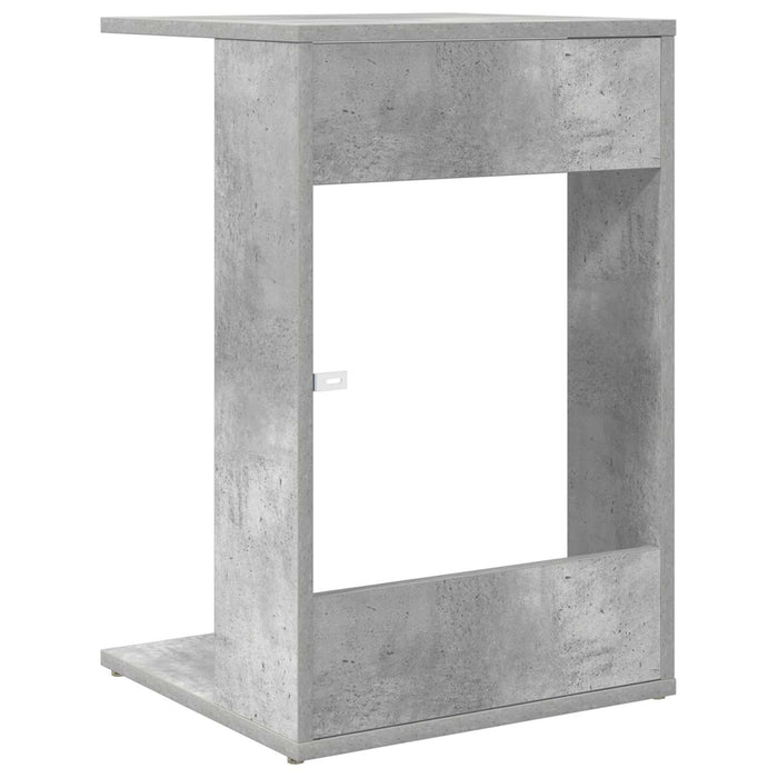 Masă laterală Gri din beton 40 x 38 x 62,5 cm Lemn compozit - WALTI WALTI