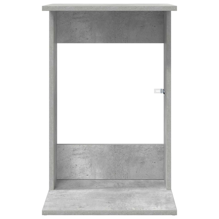 Masă laterală Gri din beton 40 x 38 x 62,5 cm Lemn compozit - WALTI WALTI