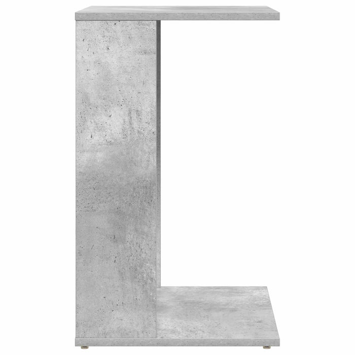 Masă laterală Gri din beton 40 x 38 x 62,5 cm Lemn compozit - WALTI WALTI