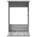 Masă laterală Gri Sonoma 40 x 38 x 62,5 cm Lemn compozit - WALTI WALTI