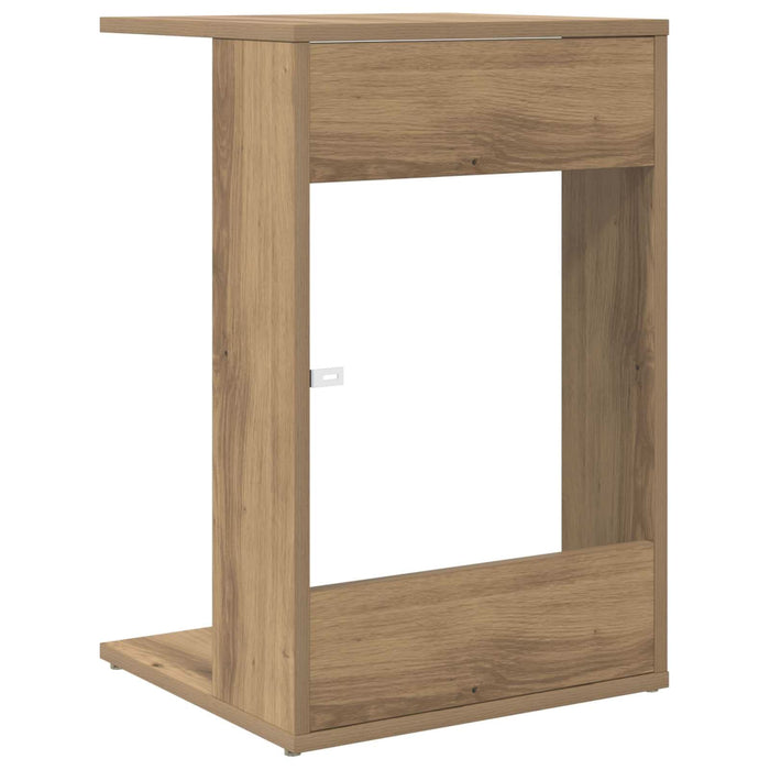 Masă laterală Stejar Artizanal 40 x 38 x 62,5 cm Lemn compozit - WALTI WALTI