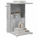 Masă laterală Gri din beton 40 x 35 x 60 cm Lemn compozit - WALTI WALTI