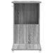 Masă laterală cu roata Gri Sonoma 40 x 35 x 60 cm Lemn compozit - WALTI WALTI