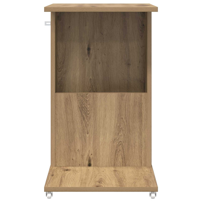 Masă laterală Stejar Artizanal 40 x 35 x 60 cm Lemn compozit - WALTI WALTI