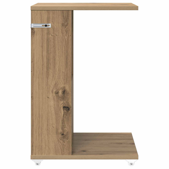 Masă laterală Stejar Artizanal 40 x 35 x 60 cm Lemn compozit - WALTI WALTI