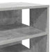 Dulap pentru pantofi cu raft 2 pcs Gri din beton Lemn compozit - WALTI WALTI