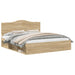 Cadru de pat cu headboard Sonoma 180 x 200 cm Lemn de pin masiv - WALTI WALTI