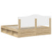 Cadru de pat cu headboard Sonoma 180 x 200 cm Lemn de pin masiv - WALTI WALTI