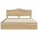 Cadru de pat cu headboard Sonoma 180 x 200 cm Lemn de pin masiv - WALTI WALTI