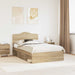 Cadru de pat cu headboard Sonoma 120 x 200 cm Lemn de pin masiv - WALTI WALTI