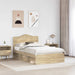 Cadru de pat cu headboard Sonoma 120 x 200 cm Lemn de pin masiv - WALTI WALTI