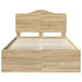 Cadru de pat cu headboard Sonoma 120 x 200 cm Lemn de pin masiv - WALTI WALTI