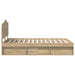 Cadru de pat cu headboard Sonoma 120 x 190 cm Lemn de pin masiv - WALTI WALTI