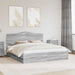 Cadru de pat cu sertar Gri Sonoma 180 x 200 cm Lemn Ingineresc - WALTI WALTI