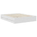 Cadru de pat cu sertar Alb 160 x 200 cm Lemn Ingineresc - WALTI WALTI