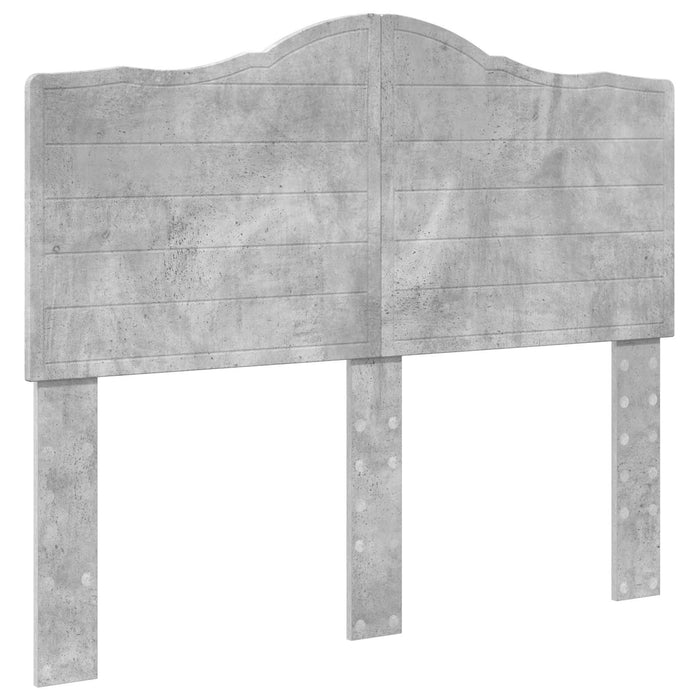 Cadru de pat Gri din beton 135 x 190 cm Lemn Ingineresc - WALTI WALTI
