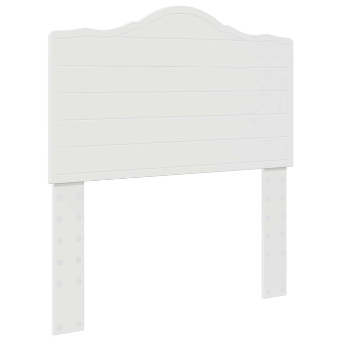 Cadru de pat cu sertar Alb 98.5 x 200 cm Lemn Ingineresc - WALTI WALTI