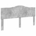Cadru de pat cu sertar Gri din beton 200 x 200 cm Lemn compozit - WALTI WALTI