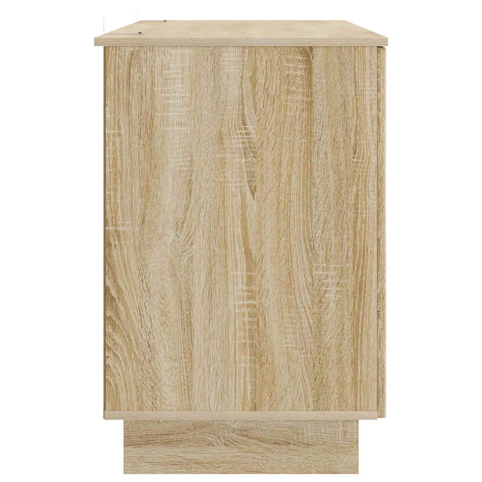 Birou Stejar Sonoma Lemn prelucrat 142,5 x 50 x 75 cm - WALTI WALTI