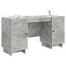 Birou Gri Beton Lemn prelucrat 142,5 x 50 x 75 cm - WALTI WALTI