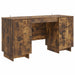 Birou Stejar fumuriu Lemn prelucrat 142,5 x 50 x 75 cm - WALTI WALTI