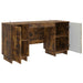 Birou Stejar fumuriu Lemn prelucrat 142,5 x 50 x 75 cm - WALTI WALTI