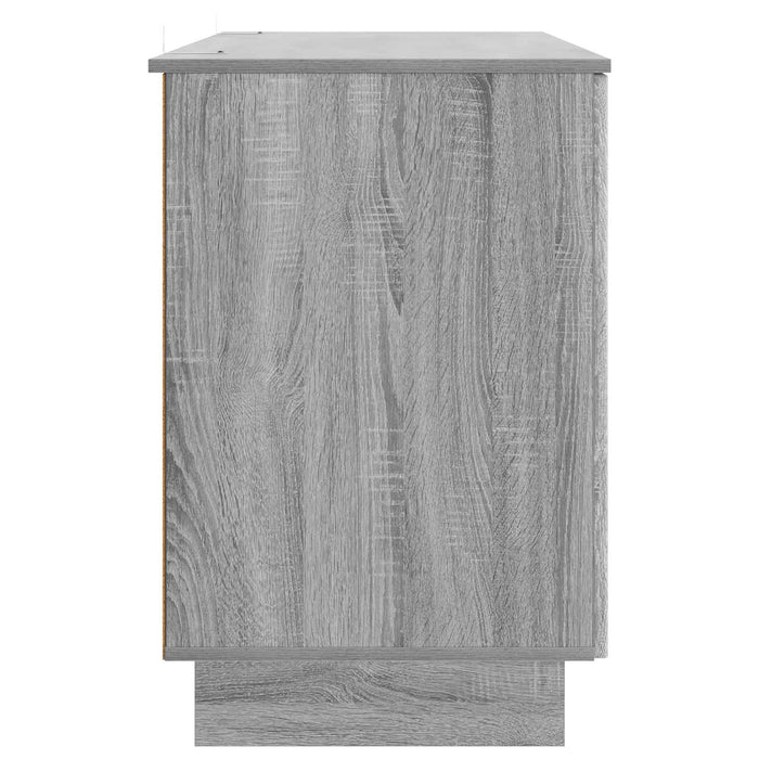 Birou Sonoma gri Lemn prelucrat 142,5 x 50 x 75 cm - WALTI WALTI