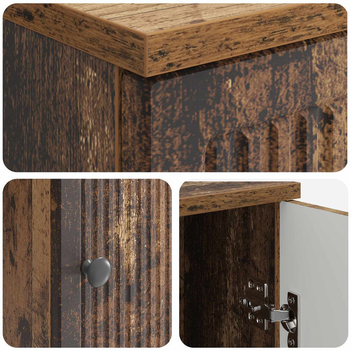 Birou Lemn vechi Lemn prelucrat 142,5 x 50 x 75 cm - WALTI WALTI