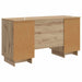 Birou Stejar Artizanal Lemn prelucrat 142,5 x 50 x 75 cm - WALTI WALTI