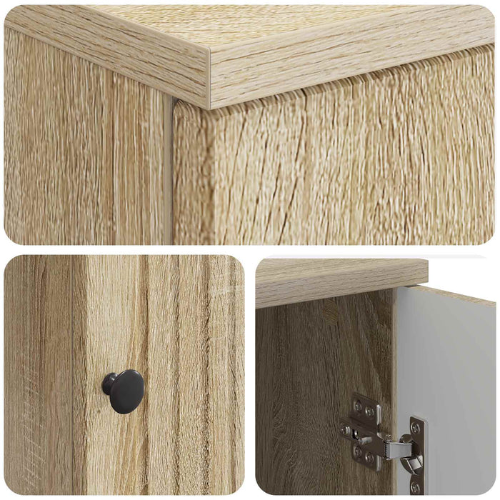 Birou cu raft cu ușă Sonoma 142,5 x 50 x 75 cm Lemn prelucrat - WALTI WALTI