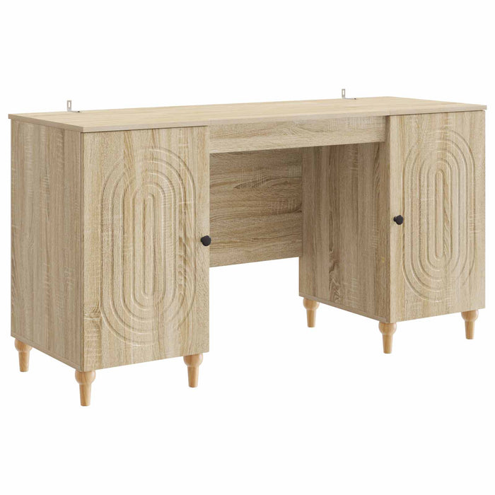 Birou cu raft cu ușă Sonoma 142,5 x 50 x 75 cm Lemn prelucrat - WALTI WALTI