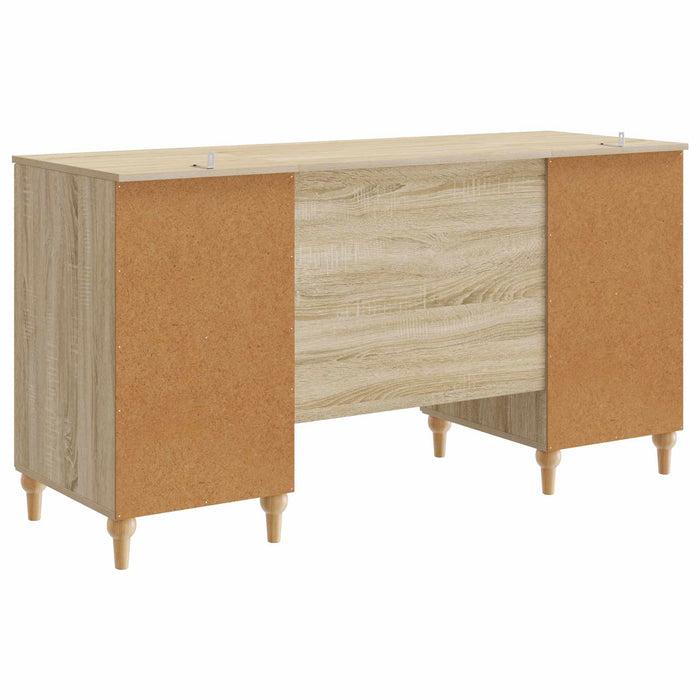 Birou cu raft cu ușă Sonoma 142,5 x 50 x 75 cm Lemn prelucrat - WALTI WALTI