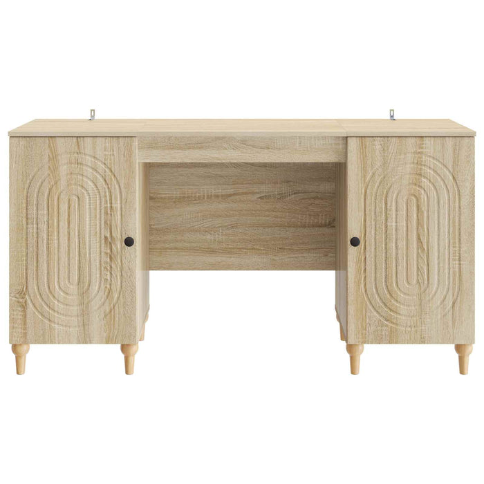 Birou cu raft cu ușă Sonoma 142,5 x 50 x 75 cm Lemn prelucrat - WALTI WALTI