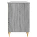 Birou cu raft Sonoma gri 142,5 x 50 x 75 cm Lemn prelucrat - WALTI WALTI