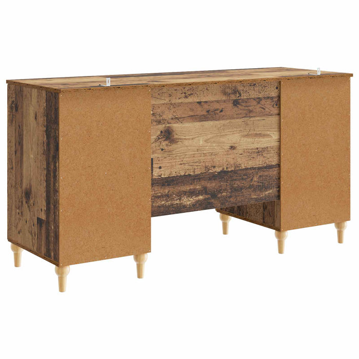 Birou cu raft Lemn vechi 142,5 x 50 x 75 cm Lemn prelucrat - WALTI WALTI