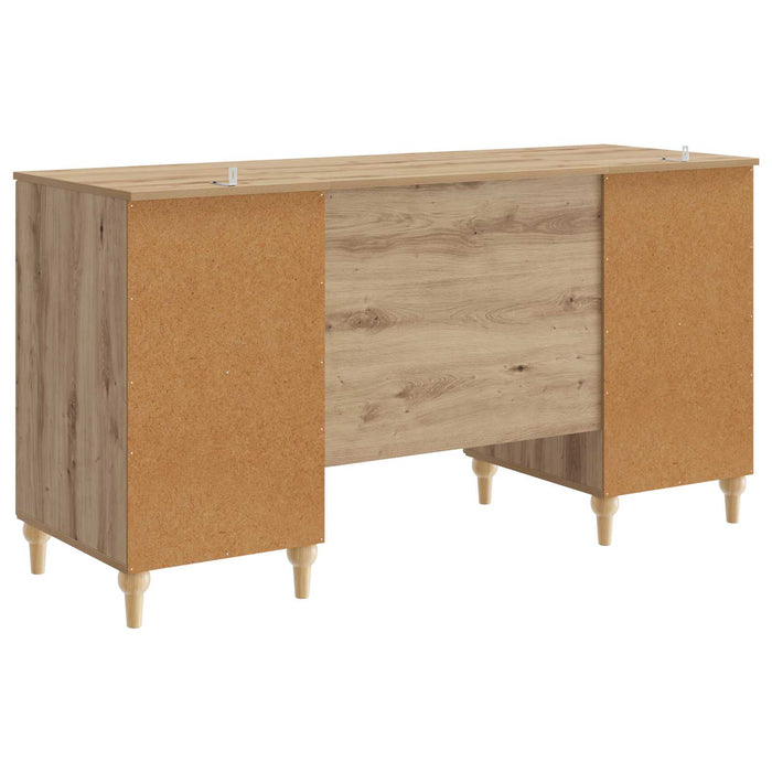 Birou cu ușă Stejar Artizanal 142,5 x 50 x 75 cm Lemn prelucrat - WALTI WALTI