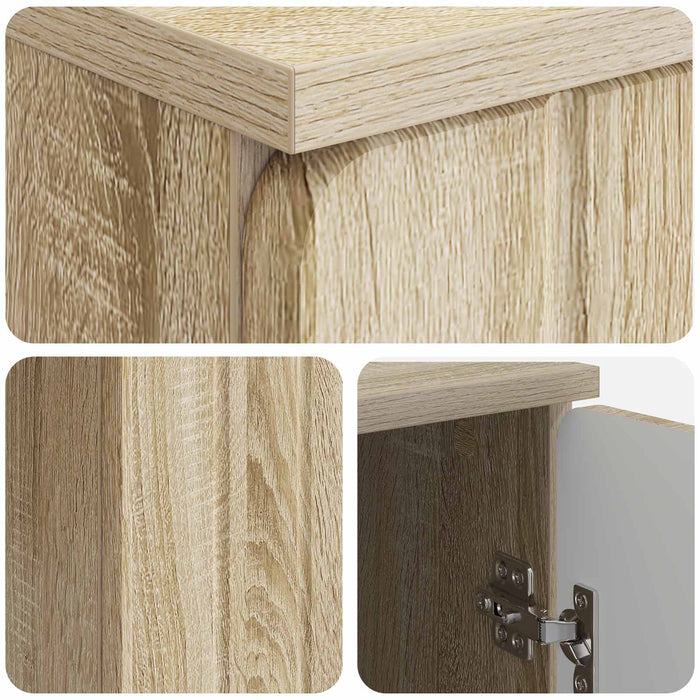 Birou cu raft Stejar Sonoma 142,5 x 50 x 75 cm Lemn prelucrat - WALTI WALTI