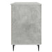 Birou cu raft Gri Beton 142,5 x 50 x 75 cm Lemn prelucrat - WALTI WALTI